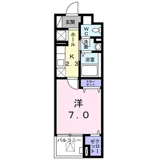 アルカンシエル八千代台【4階】の間取り