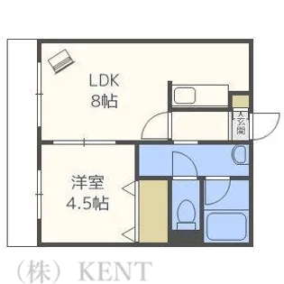 アドバンス宮の沢【4階】の間取り