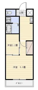 ゴールドサークル小松II【3階】の間取り