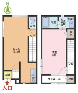 precious【1階】の間取り