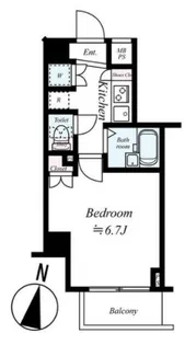 パレ・ホームズ芦花公園【5階】の間取り