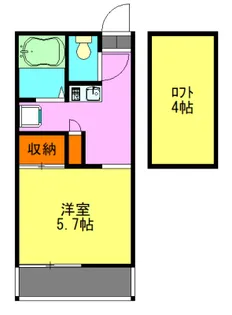 ロイヤルパーク二番館【3階】の間取り