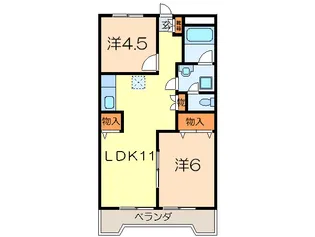 ロンシャン金山の間取り