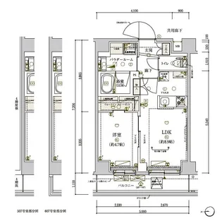 メインステージ東武練馬【2階】の間取り