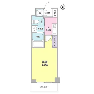 ペルナ新百合【2階】の間取り