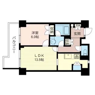 グランドメゾン落合【6階】の間取り