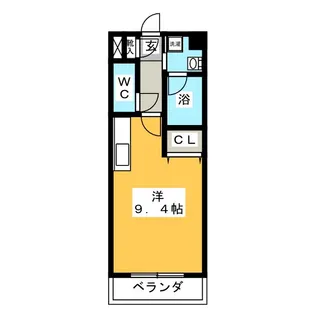 Grace Maison本陣【4階】の間取り