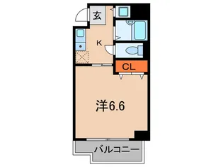 六甲グランフォ-レ【2階】の間取り