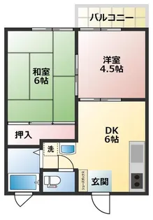 伊藤ハイツ【2階】の間取り