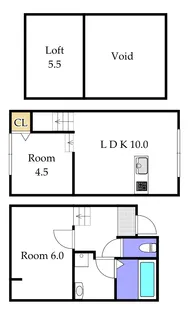 AKURA平井の間取り