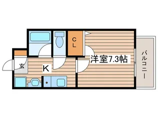 エスタシオン新栄【4階】の間取り