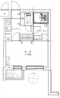 GENOVIA蕨【2階】の間取り