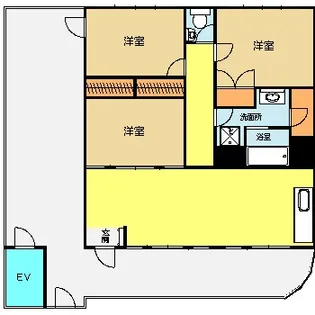 石原ビル【6階】の間取り