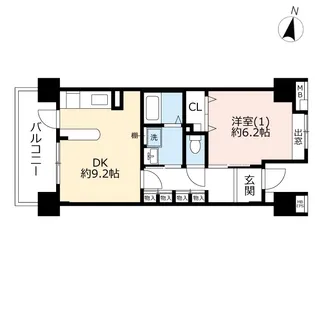 URコンフォール相模上原【6階】の間取り