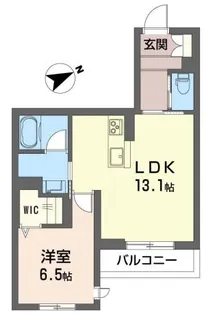 並木ハーミテイジK【2階】の間取り