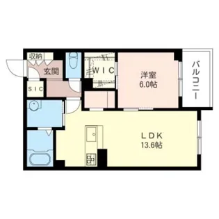 セレステ森野【2階】の間取り