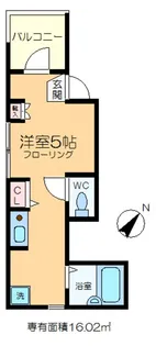 MELDIA金町【2階】の間取り