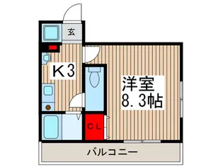 グランシャリオ【1階】の間取り