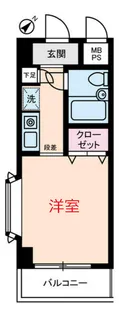アムス川崎【4階】の間取り