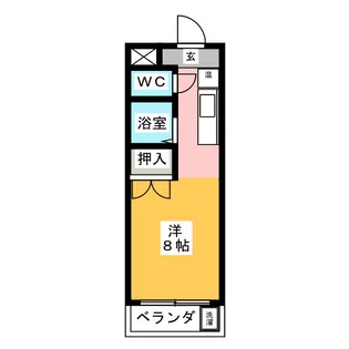 四季の里 五番館【3階】の間取り