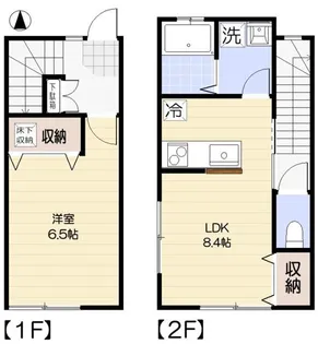 Alley新高円寺【1階】の間取り