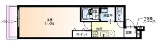 フジパレス松下町I番館【3階】の間取り