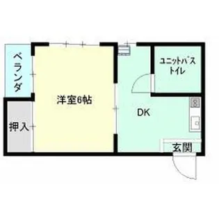 北村第一ビル【4階】の間取り