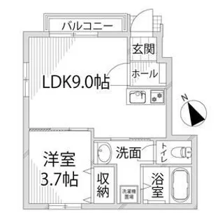 Sun・メゾン志染駅前【1階】の間取り