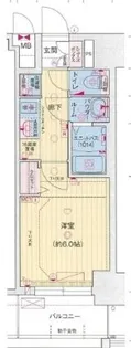 プレサンス名古屋ルーカス【9階】の間取り