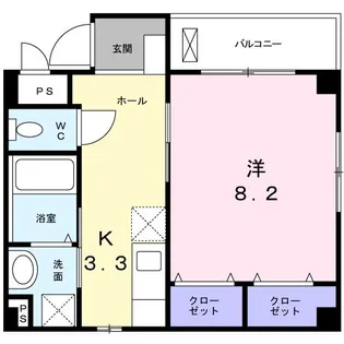 ブライトヒルMII【3階】の間取り