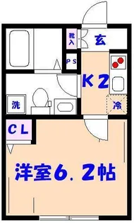Cerisier yagiri(スリジエヤギリ)【1階】の間取り