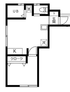 サンエール平和島B【2階】の間取り