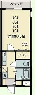志幸27 DOMINI【2階】の間取り