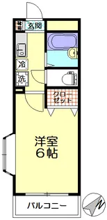 エトワール永山【1階】の間取り