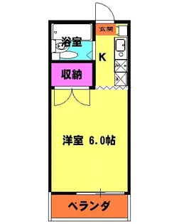 豊島ハイツ【1階】の間取り