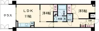 ドゥーエ早稲田【6階】の間取り
