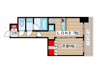 エスティメゾン錦糸町IIの間取り