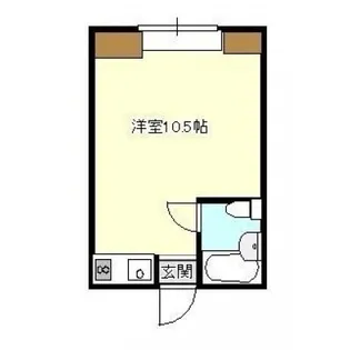 パーソンズハウスII【2階】の間取り