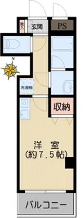 ヴェルテラスすずき【2階】の間取り