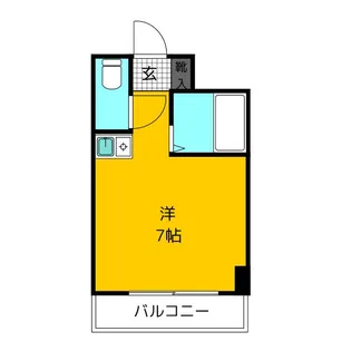 グローリー千代【5階】の間取り