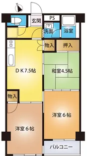 宝永小山ビル【3階】の間取り