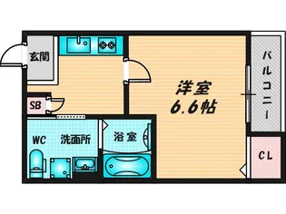 GREEN LIFE【2階】の間取り