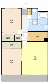 アーバンささがせ【1階】の間取り