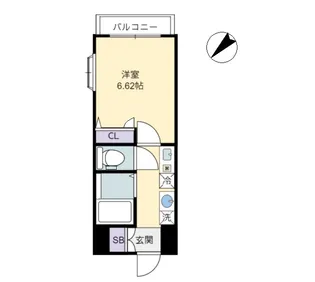 シャンポール南越谷【2階】の間取り