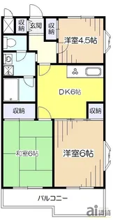 サンライズマンション【1階】の間取り