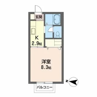 プリマヴェーラ【2階】の間取り