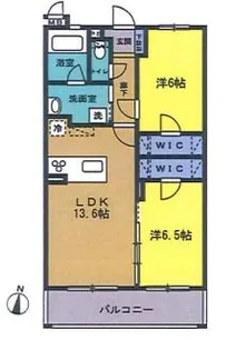 アルベルク河原【3階】の間取り