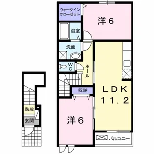 アート・ハウス 参番館【1階】の間取り
