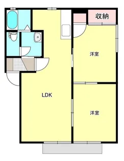 フォーレス【2階】の間取り
