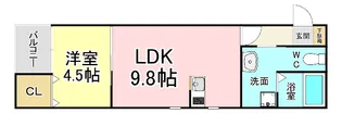 ロッシュ・ノワール片山【3階】の間取り